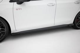 Maxton Design Street Pro Side Skirts Diffusers + Flaps Volkswagen Golf GTI / GTE / GTI Clubsport / R-Line Mk8 VWGO8GTICNC-SD1BRB+SRF1G