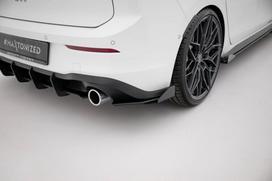 Maxton Design Street Pro Rear Side Splitters + Flaps Volkswagen Golf GTI / GTE / R-Line Mk8 VWGO8GTICNC-RSD1BRB+RSF1G