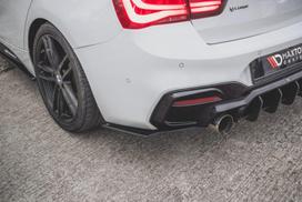 Maxton Design Street Pro Rear Side Splitters V.3 for BMW 1 F20 M140i BM1F20FMCNC-RSD3BRB