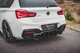 Maxton Design Street Pro Rear Diffuser V.4 BMW M140i BM1F20FMCNC-RS4B+BRBI