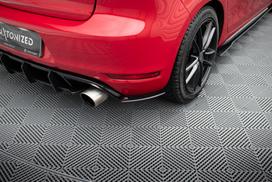Maxton Design Street Pro Rear Side Splitters Volkswagen Golf GTI Mk6 VWGO6GTICNC-RSD1BRB