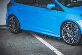 Maxton Design Street Pro Side Skirts Diffusers Ford Focus RS Mk3 FOFO3RSCNC-SD1BRB