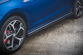 Maxton Design Street Pro Side Skirts Diffusers Volkswagen Polo GTI Mk6 VWPO6GTICNC-SD3BRB