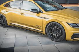 Maxton Design Street Pro Side Skirts Diffusers Volkswagen Arteon R-Line Sedan / Shooting Brake Mk1 VWAR1RLINECNC-SD1BRB