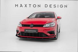 Maxton Design Street Pro Front Splitter V.2 Volkswagen Golf R / R-Line Mk7 Facelift VWGO7FRCNC-FD3BRB