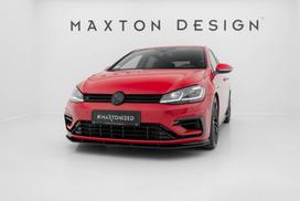 Maxton Design Street Pro Front Splitter Volkswagen Golf R / R-Line Mk7 Facelift VWGO7FRCNC-FD2BRB