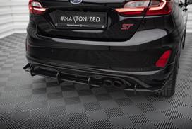 Maxton Design Street Pro Rear Valance + Flaps Ford Fiesta Mk8 ST FOFI8STCNC-RS1BRB+RSF1G