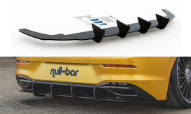 Maxton Design Street Pro Rear Diffuser V.1 Volkswagen Golf Hatchback Mk8 / Mk8 Facelift VWGO8CNC-RS1B+BRBI