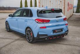 Maxton Design Street Pro Rear Diffuser V.2 Hyundai I30 N Mk3 Hatchback HYI303NCNC-RS3BRB