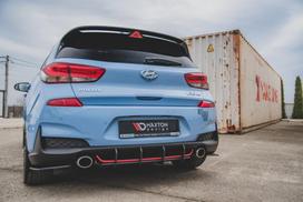 Maxton Design Street Pro Rear Diffuser V.1 Hyundai I30 N Mk3 Hatchback HYI303NCNC-RS2BRB