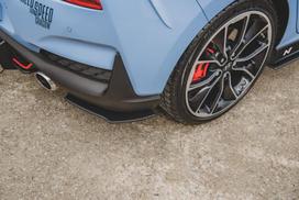 Maxton Design Street Pro Rear Side Splitters Hyundai I30 N Mk3 Hatchback HYI303NCNC-RSD2BRB
