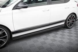 Maxton Design Street Pro Side Skirts Diffusers V.1 Hyundai I30 N / N-Line Hatchback / Fastback Mk3 / Mk3 Facelift HYI303NCNC-SD2BRB