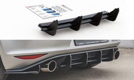 Maxton Design Street Pro Rear Diffuser V.1 VW Golf 7 GTI VWGO7GTICNC-RS1BRB
