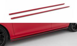 Maxton Design Side Skirts Diffusers V.2 Volkswagen Golf R / R-Line Mk7 Facelift VW-GO-7F-R-SD2RED