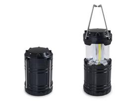 LED žibintuvėlis - 3W COB kempingo lempa - Šaltai balta (6000K) - 3xAA baterijos