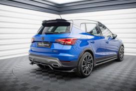 Maxton Design Rear Splitter (with vertical bars) Seat Arona FR Mk1 Facelift SE-AR-1F-FR-RD1G+RD2G