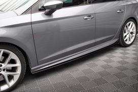 Maxton Design Side Skirts Diffusers Seat Leon Cupra / FR / Standard Aero Mk3 / Mk3 Facelift SE-LE-3-AERO-SD1G