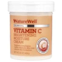 Naturewell, Vitamin C skaistinantis drėkinamasis kremas, 454g (16oz)