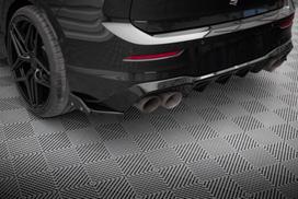 Maxton Design Rear Side Splitters V.5 + Flaps Volkswagen Golf R Hatchback Mk8 VW-GO-8-R-RSD5G+RSF1B