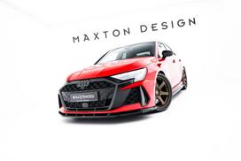 Maxton Design Front Splitter V.1 Audi RS3 Sedan 8Y Facelift AU-RS3-8YF-S-FD1G