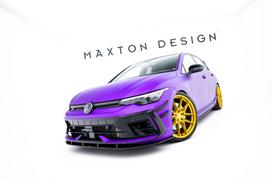 Maxton Design Street Pro Front Splitter Volkswagen Golf R Hatchback Mk8 Facelift VWGO8FRCNC-FD1B