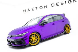 Maxton Design Set of Splitters V.4 Volkswagen Golf R Hatchback Mk8 Facelift VW-GO-8F-R-SET4