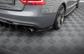 Maxton Design Rear Side Splitters Audi S5 / A5 S-Line 8T Facelift AU-S5-1F-RSD2G