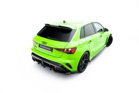 Maxton Design Spoiler Cap 3D Audi RS3 Sportback 8Y Facelift AU-A3-8Y-SLINE-CAP3D1G