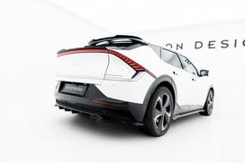 Maxton Design Rear Splitter (with vertical bars) Kia EV6 Mk1 KI-EV6-1-RD1G+RD2G