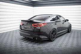 Maxton Design Rear Splitter (with vertical bars) Kia Optima Mk3 KI-OP-1-RSD1G+RD1G