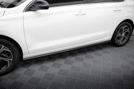 Maxton Design Side Skirts Diffusers Hyundai I30 N-Line / Standard Hatchback / Fastback Mk3 Facelift HY-I30-3F-SD1G
