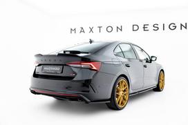 Maxton Design Rear Side Splitters V.1 Skoda Octavia RS Liftback / Combi Mk4 Facelift SK-OC-4-RS-RSD1G