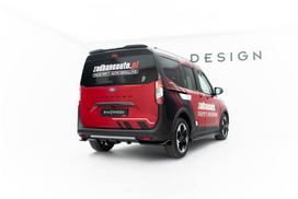 Maxton Design Rear Splitter (with vertical bars) Ford Tourneo Courier Mk2 FO-TO-COU-2-RD1G+RD2G