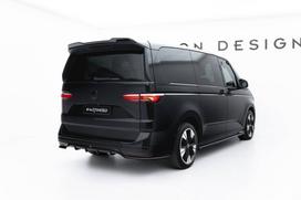 Maxton Design Rear Splitter (with vertical bars) Volkswagen Multivan Long T7 VW-MU-T7-L-RD1G+RD2G