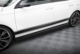 Maxton Design Side Skirts Diffusers V.4 Hyundai I30 N / N-Line Hatchback / Fastback Mk3 / Mk3 Facelift HY-I30-3-N-SD3G