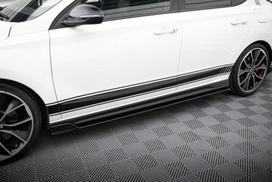 Maxton Design Side Skirts Diffusers V.5 Hyundai I30 N / N-Line Hatchback / Fastback Mk3 / Mk3 Facelift HY-I30-3-N-SD4G