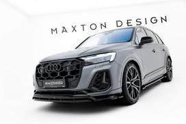 Maxton Design Front Splitter Audi Q7 S-Line Mk2 Facelift 2 AU-Q7-2F2-SLINE-FD1G+FD1RG
