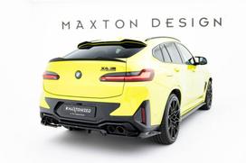 Maxton Design Rear Splitter (with vertical bars) BMW X4M F98 Facelift BM-X4M-F98F-RD1G+RD2G