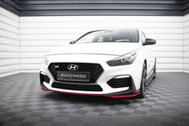 Maxton Design Front Splitters Hyundai I30 N Mk3 Hatchback / Fastback HY-I30-3-N-FB-FD1RED