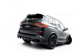 Maxton Design Rear Splitter (with vertical bars) BMW X5 M-Pack G05 BM-X5-05-MPACK-RD2G+RD3G
