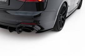 Maxton Design Street Pro Rear Side Splitters Audi RS5 Coupe / Sportback F5 AURS52SBCNC-RSD1BRB