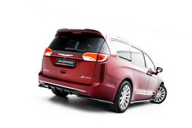 Maxton Design Rear Splitter (with vertical bars) Chrysler Pacifica Mk2 CHR-PA-2-RD1G+RD2G