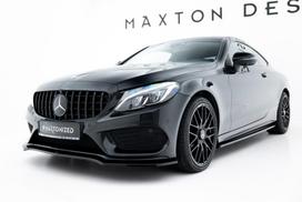 Maxton Design Front Splitter V.1 Mercedes- Benz C Coupe AMG-Line C205 ME-C-205-AMGLINE-C-FD1G