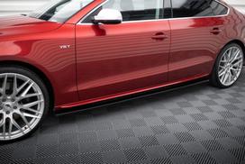 Maxton Design Side Skirts Diffusers Audi S5 / A5 / A5 S-Line Sportback 8T / 8T Facelift AU-A5-1F-SLINE-SB-SD1G