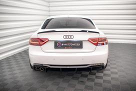 Maxton Design Rear Valance Audi A5 Coupe 8T Facelift (Version with dual exhausts on one side) AU-A5-1F-RS1GOO_