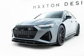 Maxton Design Prepreg Carbon Fiber Front Splitter Audi RS6 C8 / C8 Facelift CF-AU-RS6-C8-FD1-245-P