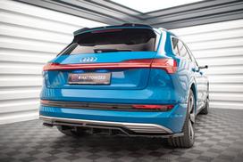 Maxton Design Rear Splitter (with vertical bars) Audi e-tron AU-ETRON-1-RD1G+RD2G