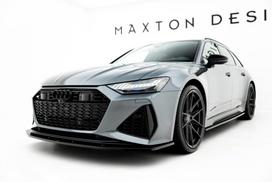 Maxton Design Front Splitter V.2 Audi RS6 C8 / C8 Facelift AU-RS6-C8-FD2G