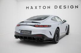 Maxton Design Rear Splitter (with vertical bars) V.1 Mercedes-AMG GT 63 / 55 / 63 S E Performance C192 ME-AMG-GT-2-63-RD1G+RD3G