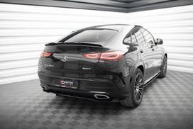 Maxton Design Rear Splitter (with vertical bars) V.1 Mercedes-Benz GLE Coupe AMG-Line C167 / C167 Facelift ME-GLE-C167-AMGLINE-RD1G+RD2G
